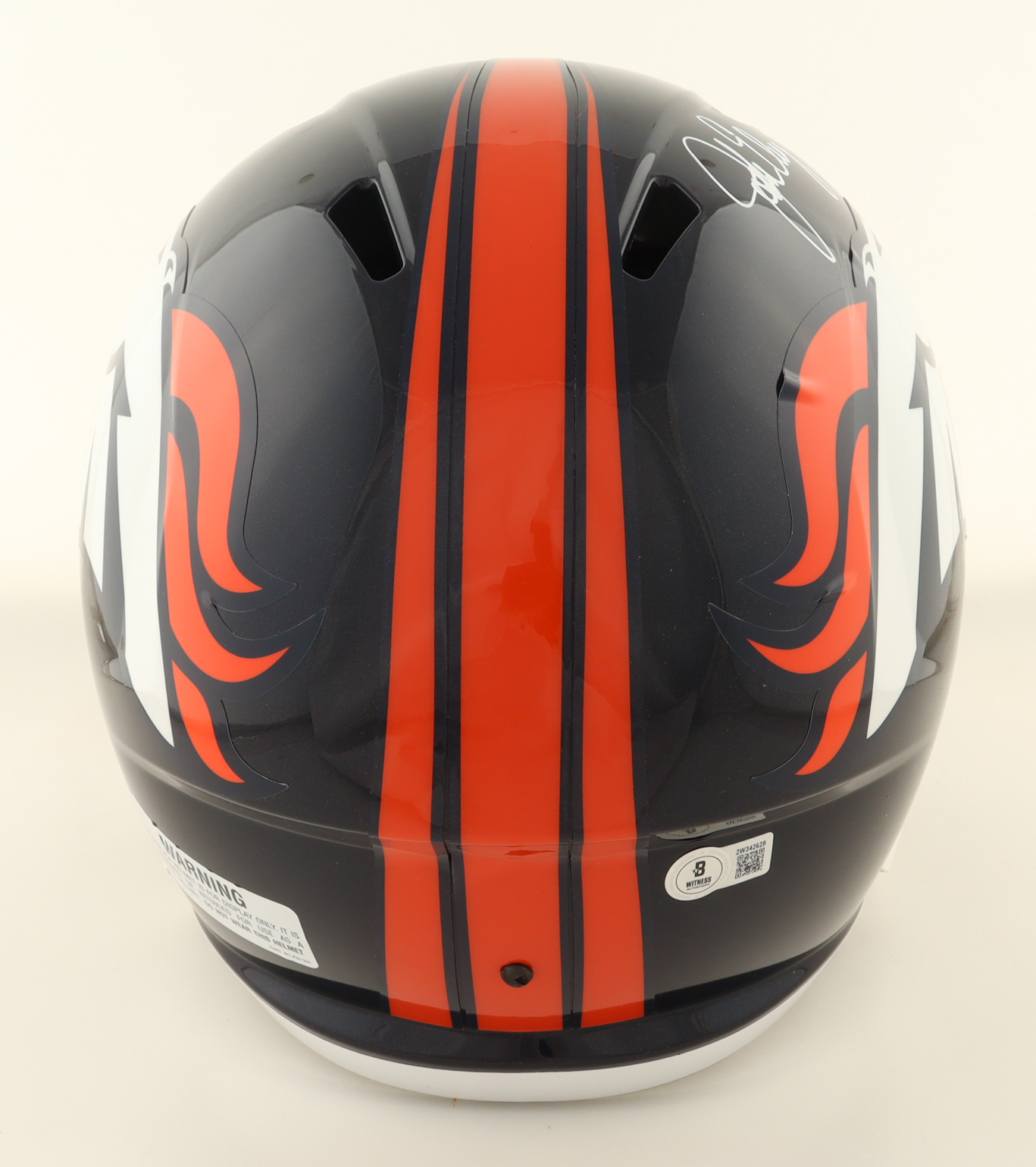John Elway Signed Broncos Full-Size Speed Helmet (Beckett) at PristineAuction.com John Elway Signed Broncos Full-Size Speed Helmet (Beckett) at PristineAuction.com