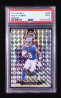 Malik Nabers 2024 Panini Mosaic Mosaic #306 RC (PSA 9) at PristineAuction.com