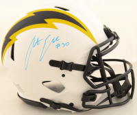 Austin Ekeler Signed Chargers Full-Size Authentic On-Field Lunar Eclipse Alternate Speed Helmet (Beckett) at PristineAuction.com