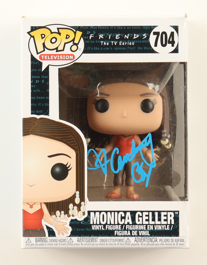Courtney Cox Signed "Friends" #704 Monica Geller Funko Pop! Vinyl Figure (ACOA) at PristineAuction.com Courtney Cox Signed "Friends" #704 Monica Geller Funko Pop! Vinyl Figure (ACOA) at PristineAuction.com