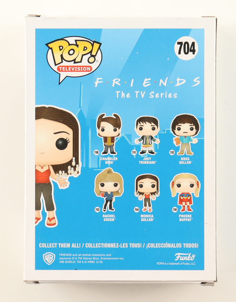 Courtney Cox Signed "Friends" #704 Monica Geller Funko Pop! Vinyl Figure (ACOA) at PristineAuction.com Courtney Cox Signed "Friends" #704 Monica Geller Funko Pop! Vinyl Figure (ACOA) at PristineAuction.com