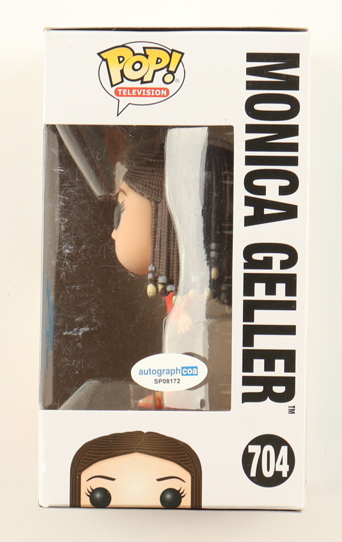 Courtney Cox Signed "Friends" #704 Monica Geller Funko Pop! Vinyl Figure (ACOA) at PristineAuction.com Courtney Cox Signed "Friends" #704 Monica Geller Funko Pop! Vinyl Figure (ACOA) at PristineAuction.com