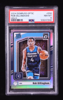 Rob Dillingham 2024-25 Donruss Optic Holo #259 RR RC (PSA 8) at PristineAuction.com
