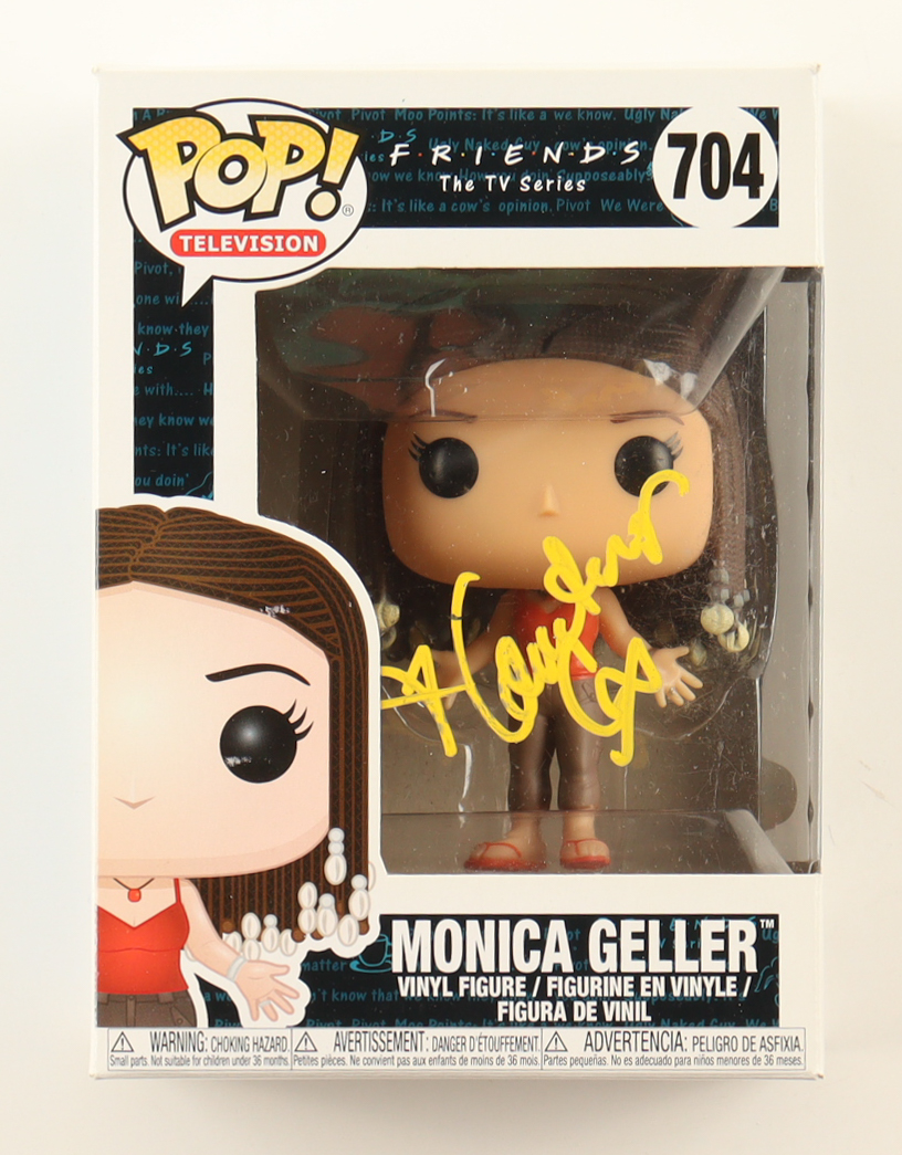 Courtney Cox Signed "Friends" #704 Monica Geller Funko Pop! Vinyl Figure (ACOA) at PristineAuction.com Courtney Cox Signed "Friends" #704 Monica Geller Funko Pop! Vinyl Figure (ACOA) at PristineAuction.com