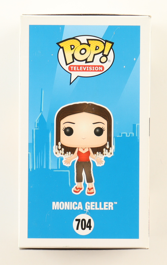 Courtney Cox Signed "Friends" #704 Monica Geller Funko Pop! Vinyl Figure (ACOA) at PristineAuction.com Courtney Cox Signed "Friends" #704 Monica Geller Funko Pop! Vinyl Figure (ACOA) at PristineAuction.com
