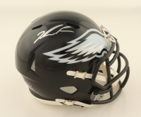 Jalen Carter Signed Eagles Eclipse Alternate Speed Mini Helmet (JSA) at PristineAuction.com