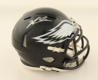 Jalen Carter Signed Eagles Eclipse Alternate Speed Mini Helmet (JSA) at PristineAuction.com