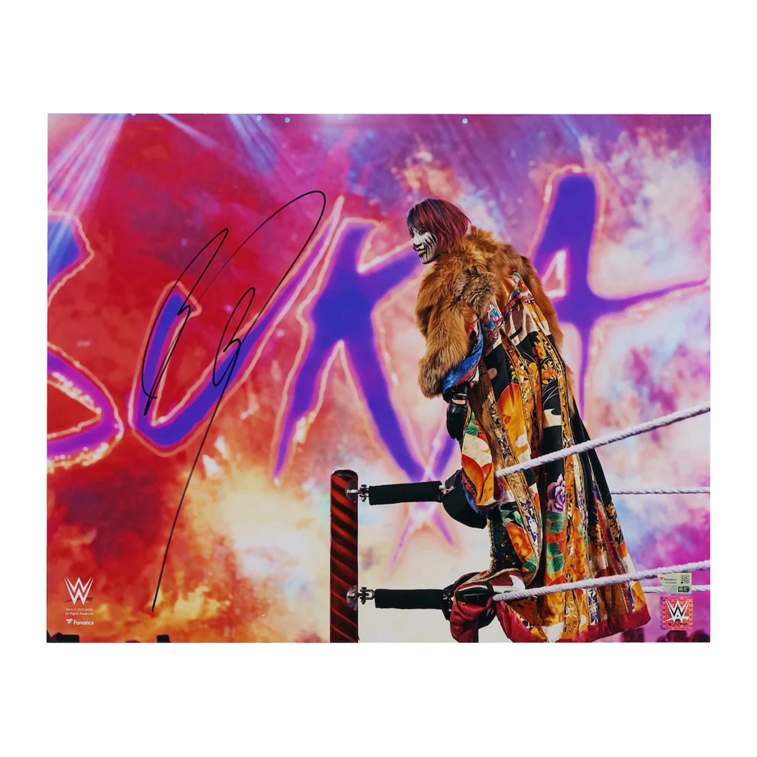 Asuka Signed WWE 16x20 Photo (Fanatics) at PristineAuction.com Asuka Signed WWE 16x20 Photo (Fanatics) at PristineAuction.com
