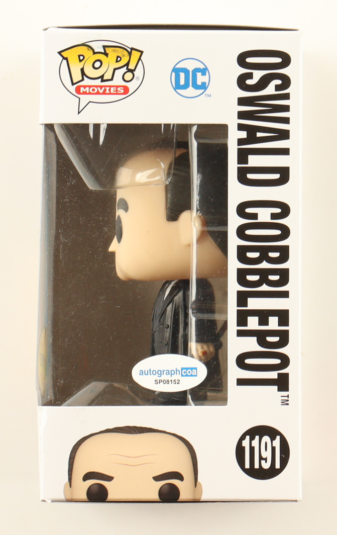 Colin Farrell Signed "The Batman" #1191 Oswald Cobblepot Funko Pop! Vinyl Figure (ACOA) at PristineAuction.com Colin Farrell Signed "The Batman" #1191 Oswald Cobblepot Funko Pop! Vinyl Figure (ACOA) at PristineAuction.com