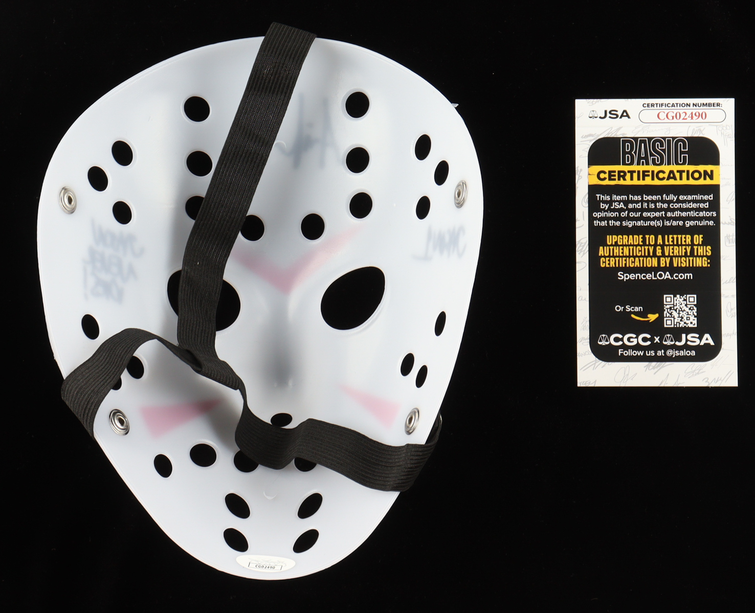 Ari Lehman Signed Jason "Friday the 13th" Mask Inscribed "Jason 1" & "Jason Never Dies!" (JSA) at PristineAuction.com Ari Lehman Signed Jason "Friday the 13th" Mask Inscribed "Jason 1" & "Jason Never Dies!" (JSA) at PristineAuction.com