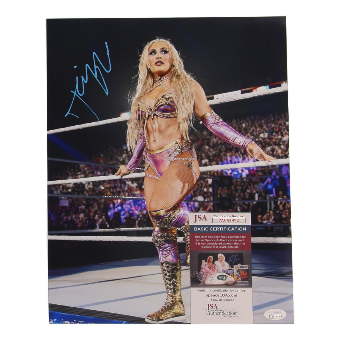 Tiffany Stratton Signed WWE 11x14 Photo (JSA) at PristineAuction.com Tiffany Stratton Signed WWE 11x14 Photo (JSA) at PristineAuction.com