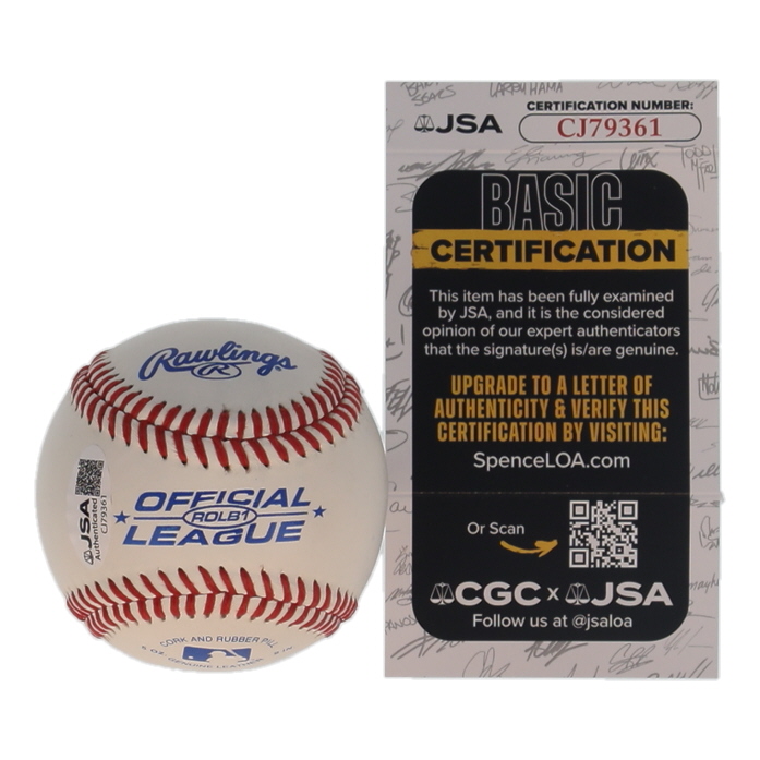 Tino Martinez Signed OL Baseball (JSA) at PristineAuction.com Tino Martinez Signed OL Baseball (JSA) at PristineAuction.com