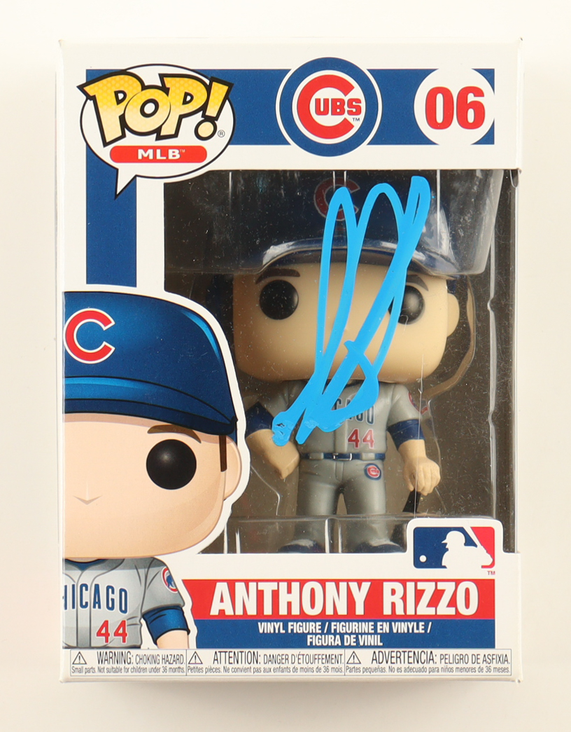 Anthony Rizzo Signed Cubs #06 Funko Pop! Vinyl Figure (ACOA) at PristineAuction.com Anthony Rizzo Signed Cubs #06 Funko Pop! Vinyl Figure (ACOA) at PristineAuction.com
