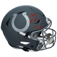 Anthony Richardson Signed LE Colts Full-Size Authentic On-Field Slate Alternate Speedflex Helmet Inscribed "2023 1st Rd. Pick" (Fanatics) at PristineAuction.com