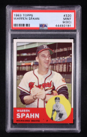 Warren Spahn 1963 Topps #320 (PSA 9) (OC) at PristineAuction.com