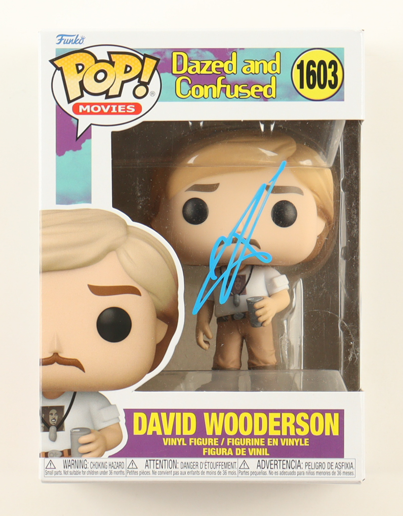 Matthew McConaughey Signed "Dazed And Confused" #1603 David Wooderson Funko Pop! Vinyl Figure (ACOA) at PristineAuction.com Matthew McConaughey Signed "Dazed And Confused" #1603 David Wooderson Funko Pop! Vinyl Figure (ACOA) at PristineAuction.com