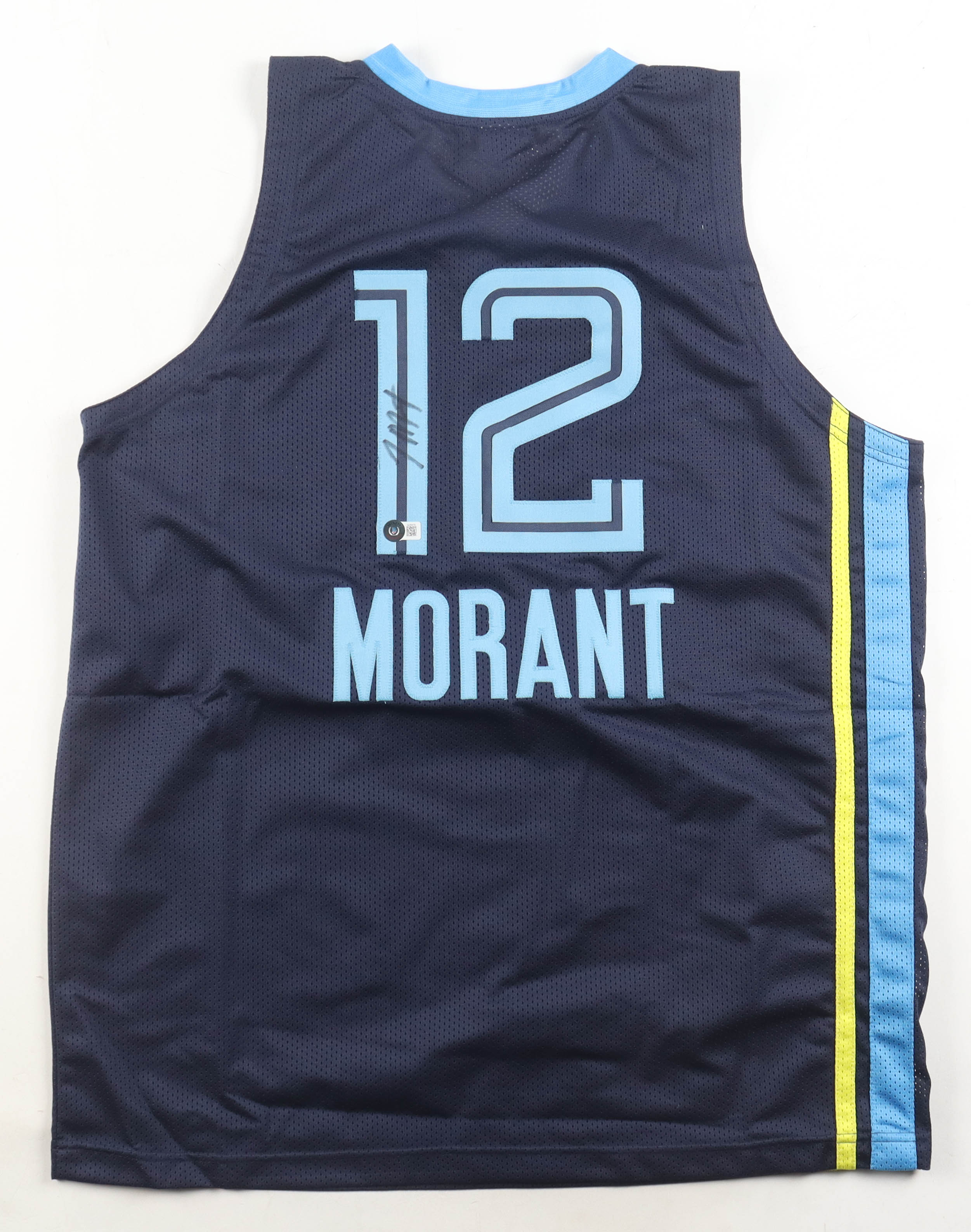 Ja Morant Signed Jersey (Beckett) at PristineAuction.com Ja Morant Signed Jersey (Beckett) at PristineAuction.com