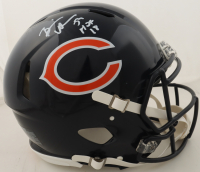 Brian Urlacher Signed Bears Full-Size Authentic On-Field Speed Helmet Inscribed "HOF 18" (Beckett) at PristineAuction.com
