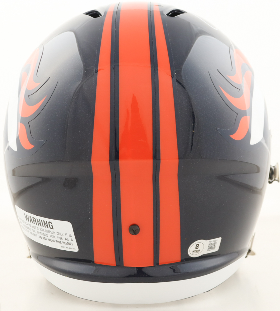 Champ Bailey Signed Broncos Full-Size Speed Helmet (Beckett) at PristineAuction.com Champ Bailey Signed Broncos Full-Size Speed Helmet (Beckett) at PristineAuction.com