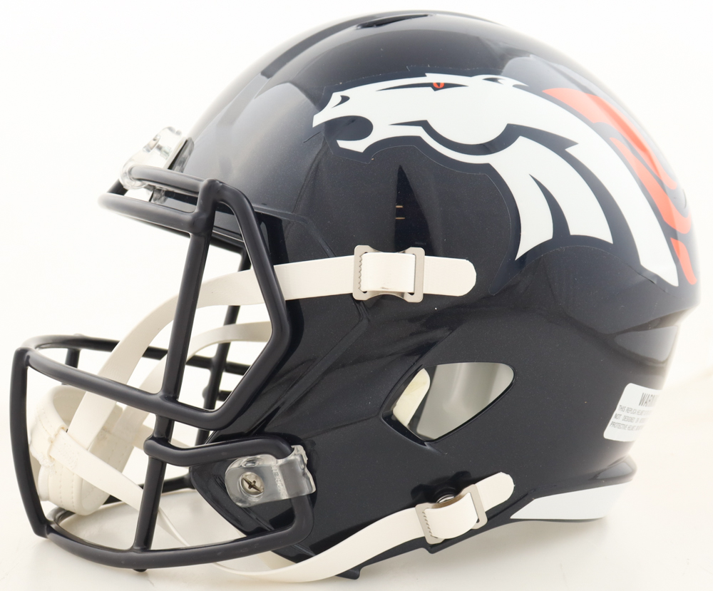 Champ Bailey Signed Broncos Full-Size Speed Helmet (Beckett) at PristineAuction.com Champ Bailey Signed Broncos Full-Size Speed Helmet (Beckett) at PristineAuction.com