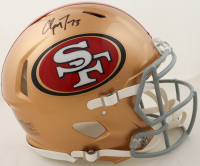 Christian McCaffrey Signed 49ers Full-Size Authentic On-Field Helmet (Fanatics) at PristineAuction.com