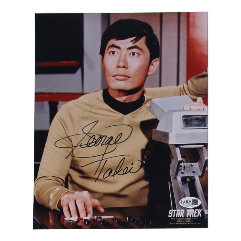 George Takei Signed "Star Trek" 8x10 Photo (JSA) at PristineAuction.com George Takei Signed "Star Trek" 8x10 Photo (JSA) at PristineAuction.com