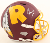 Chase Young Signed Redskins Full-Size AMP Alternate Speed Helmet (Fanatics) at PristineAuction.com