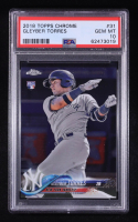 Gleyber Torres 2018 Topps Chrome #31 RC (PSA 10) at PristineAuction.com