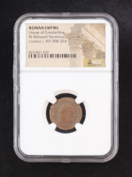 Roman Empire - House of Constantine - Licinius I, AD 308-324, BI Reduced Nummus (NGC) at PristineAuction.com
