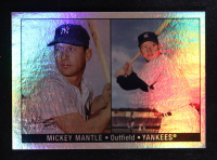 Mickey Mantle 2007 Bowman Heritage Mantle Short Prints Rainbow Foil #4 at PristineAuction.com