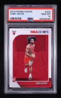Coby White 2019-20 Panini Hoops #204 RC (PSA 10) at PristineAuction.com