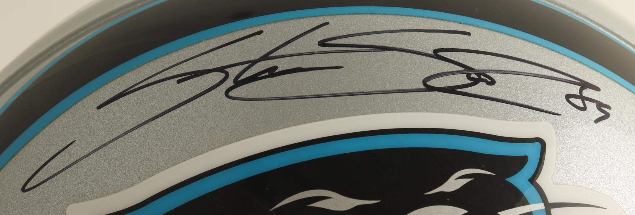 Steve Smith Sr. Signed Panthers Full-Size Authentic On-Field Speed Helmet (JSA) at PristineAuction.com Steve Smith Sr. Signed Panthers Full-Size Authentic On-Field Speed Helmet (JSA) at PristineAuction.com