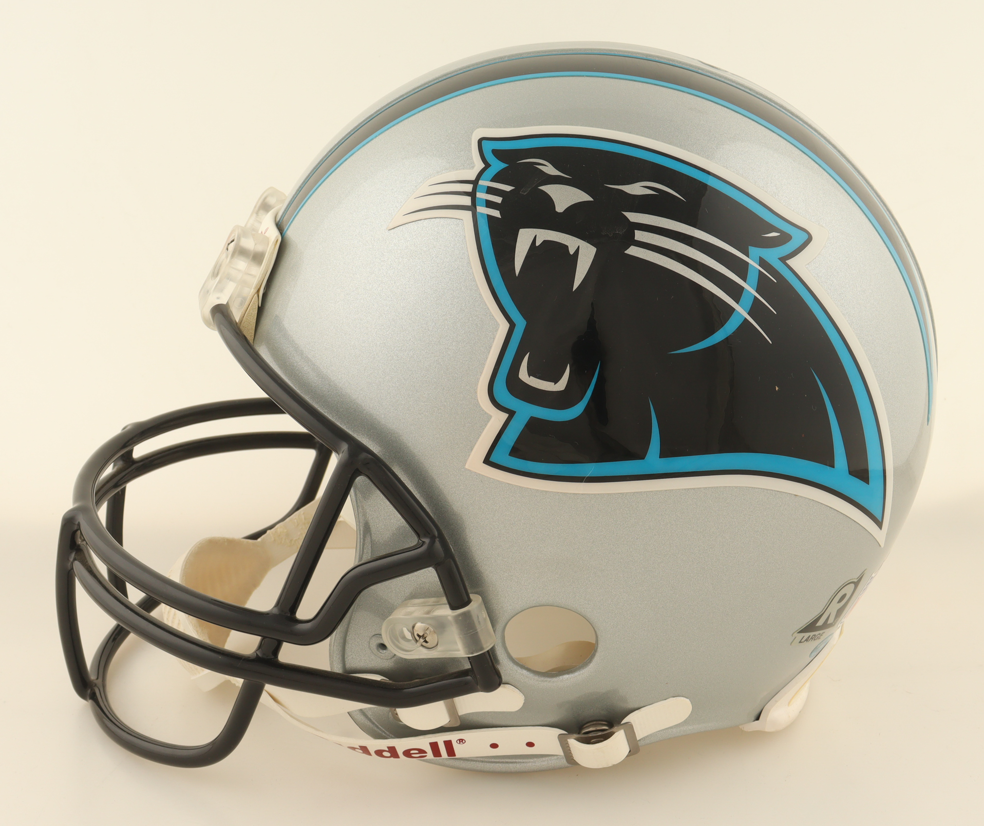 Steve Smith Sr. Signed Panthers Full-Size Authentic On-Field Speed Helmet (JSA) at PristineAuction.com Steve Smith Sr. Signed Panthers Full-Size Authentic On-Field Speed Helmet (JSA) at PristineAuction.com