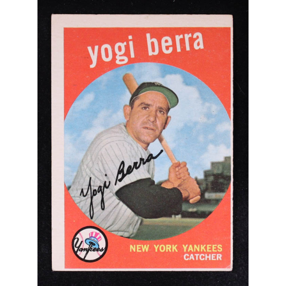 Yogi Berra 1959 Topps #180 at PristineAuction.com