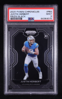 Justin Herbert 2020 Panini Chronicles Prizm Black #PB-3 RC (PSA 9) at PristineAuction.com