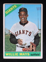 Willie Mays 1966 Topps #1 at PristineAuction.com