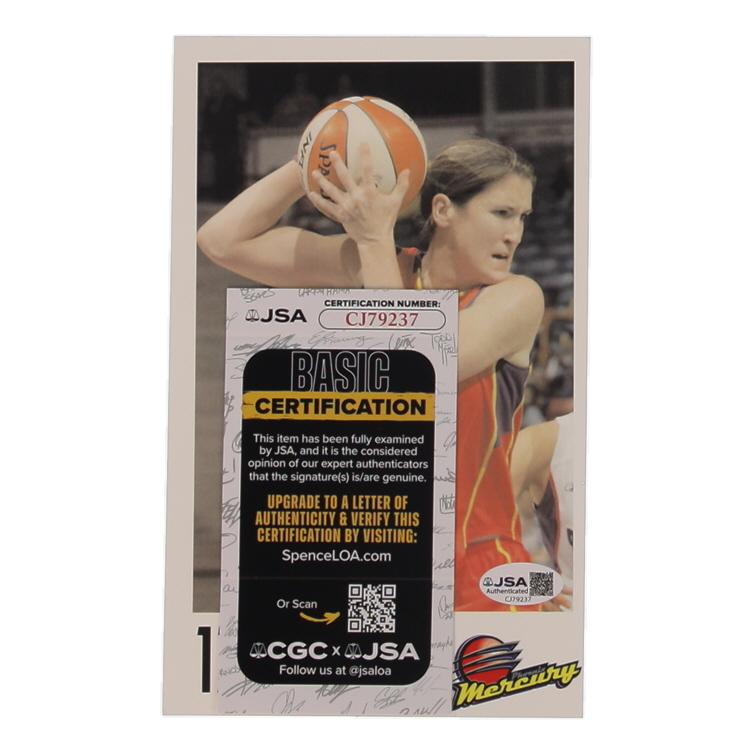 Belinda Snell Signed Mercury 5x8 Team Issue Autograph Card (JSA) at PristineAuction.com Belinda Snell Signed Mercury 5x8 Team Issue Autograph Card (JSA) at PristineAuction.com