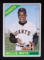 Willie Mays 1966 Topps #1 at PristineAuction.com