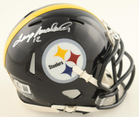 Terry Bradshaw Signed Steelers Speed Mini Helmet (Beckett) at PristineAuction.com
