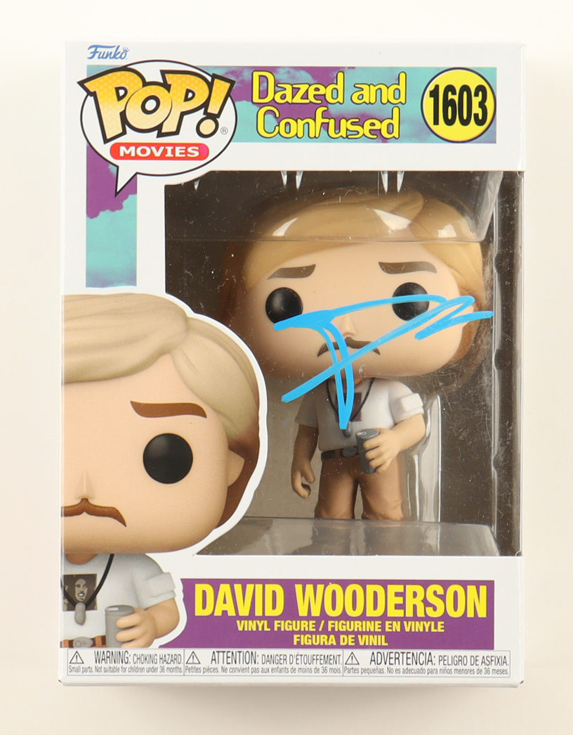 Matthew McConaughey Signed "Dazed And Confused" #1603 David Wooderson Funko Pop! Vinyl Figure (ACOA) at PristineAuction.com Matthew McConaughey Signed "Dazed And Confused" #1603 David Wooderson Funko Pop! Vinyl Figure (ACOA) at PristineAuction.com