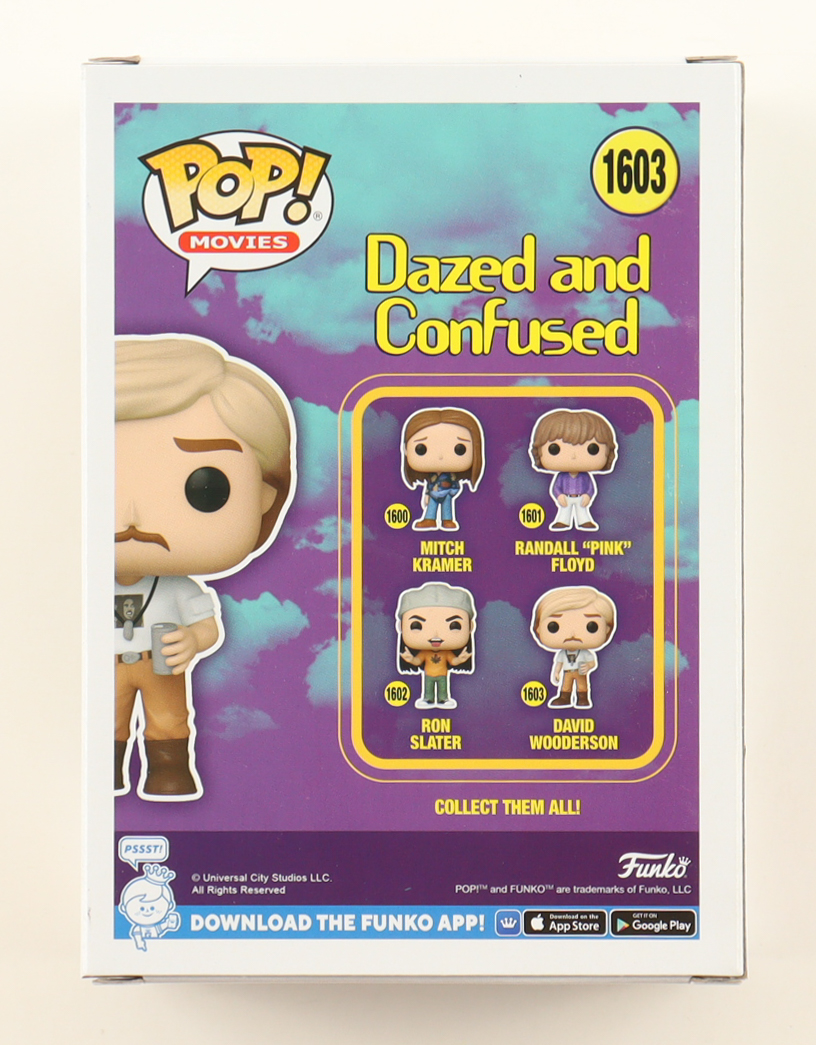 Matthew McConaughey Signed "Dazed And Confused" #1603 David Wooderson Funko Pop! Vinyl Figure (ACOA) at PristineAuction.com Matthew McConaughey Signed "Dazed And Confused" #1603 David Wooderson Funko Pop! Vinyl Figure (ACOA) at PristineAuction.com