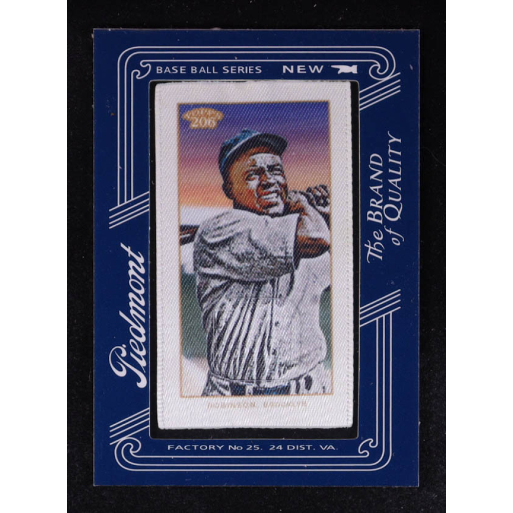 Jackie Robinson 2009 Topps 206 Mini Framed Cloth #207 #03/50 at PristineAuction.com