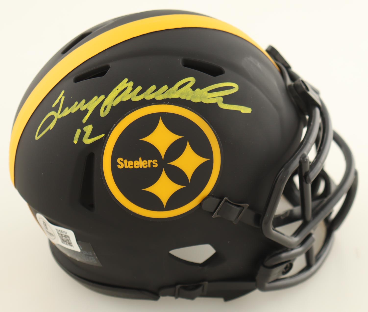 Terry Bradshaw Signed Steelers Eclipse Alternate Speed Helmet (Beckett) at PristineAuction.com Terry Bradshaw Signed Steelers Eclipse Alternate Speed Helmet (Beckett) at PristineAuction.com
