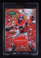 Gunner Stockton 2025 Wild Card Splat Orange #SBORA04-GS RC #6/8 at PristineAuction.com