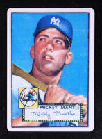 Mickey Mantle 1995 LE The Hamilton Collection Ceramic Card '52 #311 at PristineAuction.com