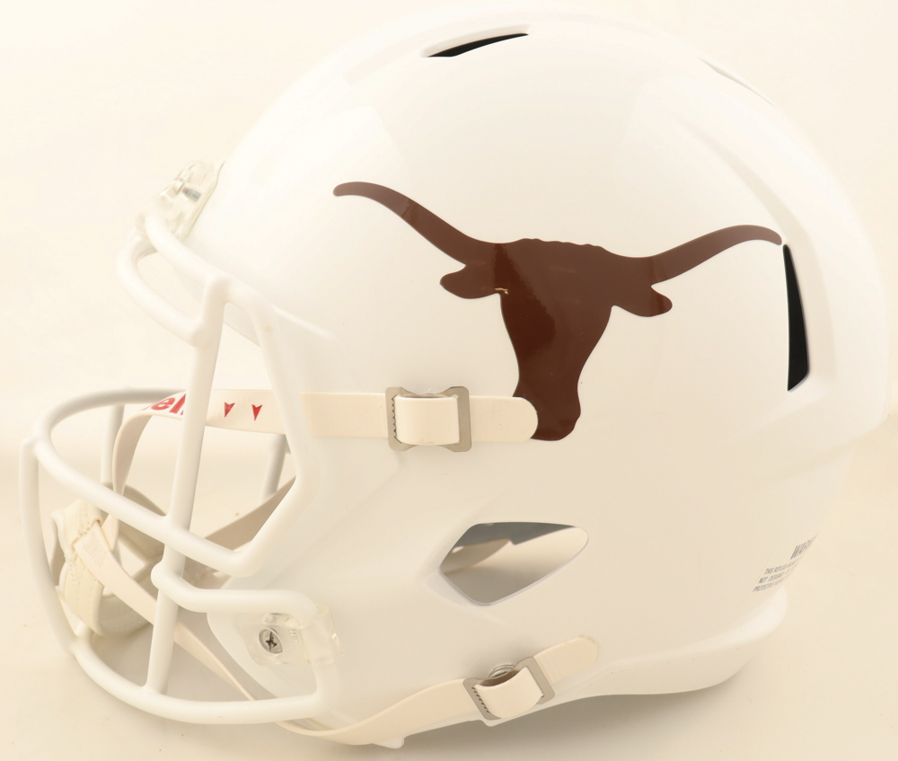 Ricky Williams & Earl Campbell Signed Texas Longhorns Full-Size Speed Helmet (Beckett) at PristineAuction.com Ricky Williams & Earl Campbell Signed Texas Longhorns Full-Size Speed Helmet (Beckett) at PristineAuction.com