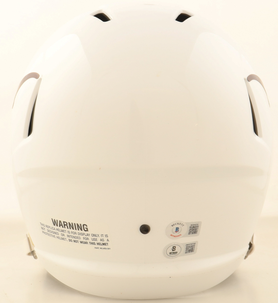 Ricky Williams & Earl Campbell Signed Texas Longhorns Full-Size Speed Helmet (Beckett) at PristineAuction.com Ricky Williams & Earl Campbell Signed Texas Longhorns Full-Size Speed Helmet (Beckett) at PristineAuction.com