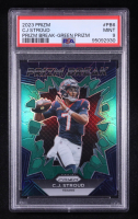 CJ Stroud 2023 Panini Prizm Prizm Break Green Prizm #PB6 RC (PSA 9) at PristineAuction.com
