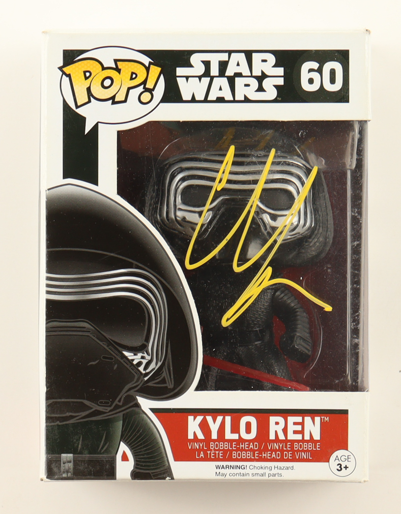 Christian Slater Signed "Star Wars" #60 Kylo Ren Funko Bobble-Head Figure (ACOA) at PristineAuction.com Christian Slater Signed "Star Wars" #60 Kylo Ren Funko Bobble-Head Figure (ACOA) at PristineAuction.com