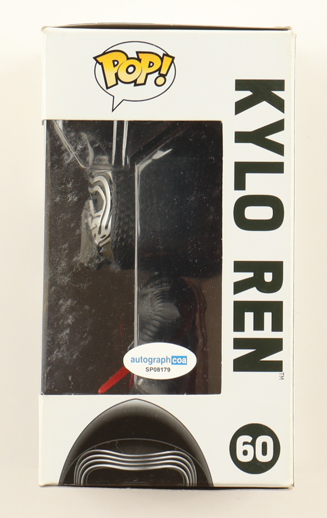 Christian Slater Signed "Star Wars" #60 Kylo Ren Funko Bobble-Head Figure (ACOA) at PristineAuction.com Christian Slater Signed "Star Wars" #60 Kylo Ren Funko Bobble-Head Figure (ACOA) at PristineAuction.com